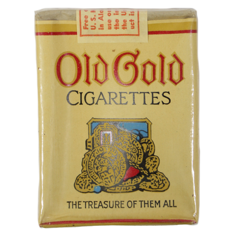 Paquet de cigarettes Old Gold
