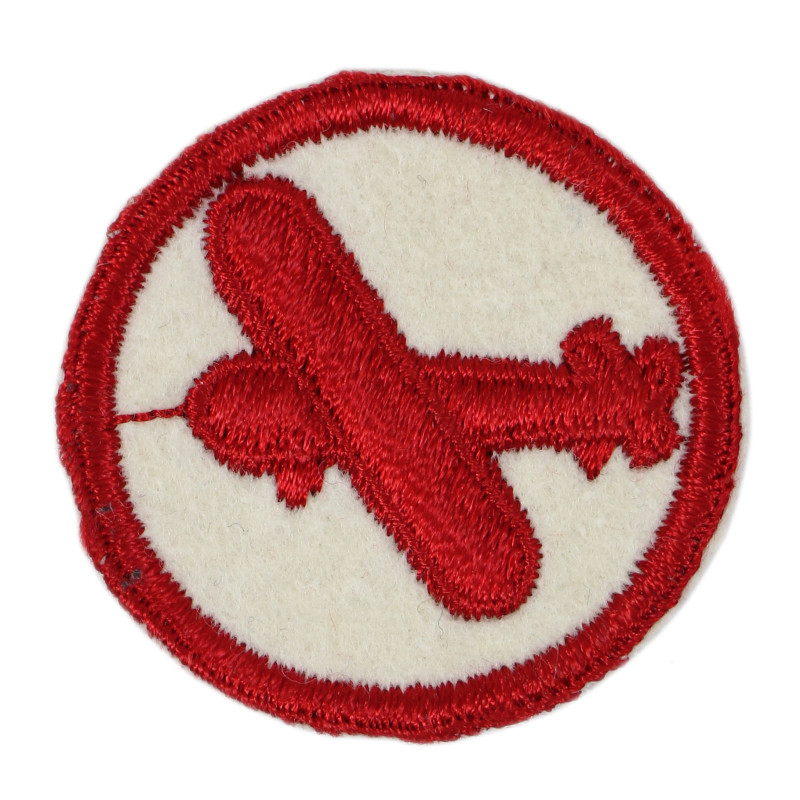 Insigne de calot, glider, artillerie (First Airborne Task Force, 101st Airborne Division), feutre