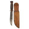 Knife, Fighting, MARBLE'S, with Leather Scabbard