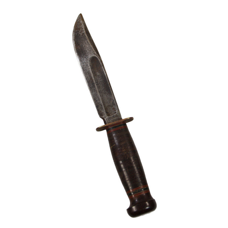 Knife, Fighting, MARBLE'S, with Leather Scabbard