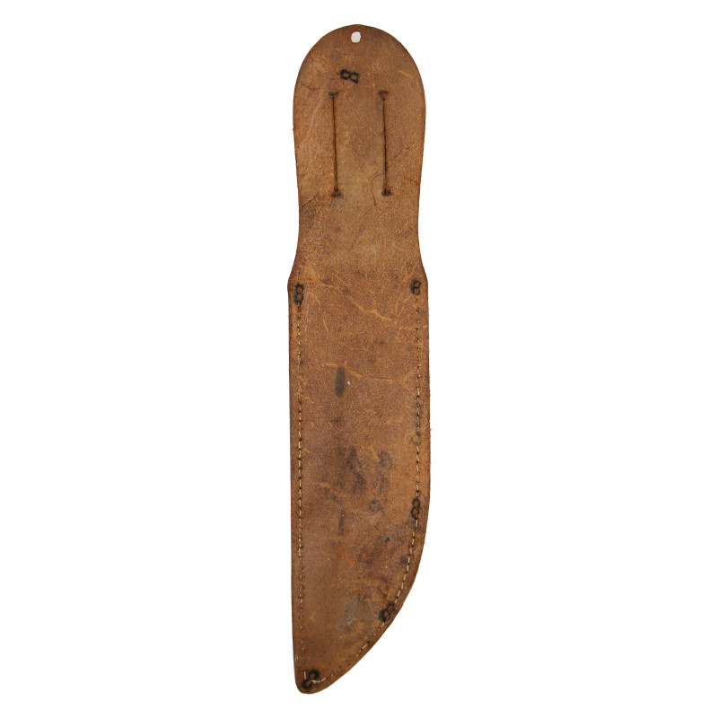 Knife, Fighting, MARBLE'S, with Leather Scabbard