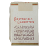 Paquet de ration de 10 cigarettes, CHESTERFIELD, 1943