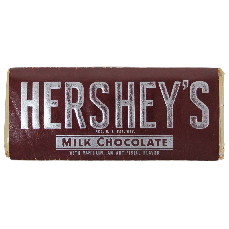 Emballage, tablette de chocolat, HERSHEY'S, 1 oz.