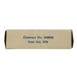 Boîte de tampons de teinture d'iode, HANDY PAD SUPPLY CO. 1938
