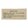 Boîte de tampons de teinture d'iode, HANDY PAD SUPPLY CO. 1938