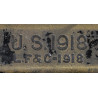 Couteau de tranchée, Knuckle Knife, M1918, L.F.& C., avec fourreau de baïonnette raccourci