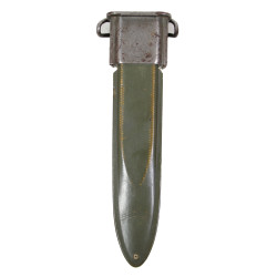 Couteau de tranchée, Knuckle Knife, M1918, L.F.& C., avec fourreau de baïonnette raccourci