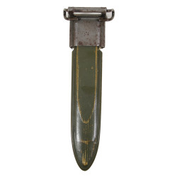 Couteau de tranchée, Knuckle Knife, M1918, L.F.& C., avec fourreau de baïonnette raccourci