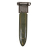 Couteau de tranchée, Knuckle Knife, M1918, L.F.& C., avec fourreau de baïonnette raccourci