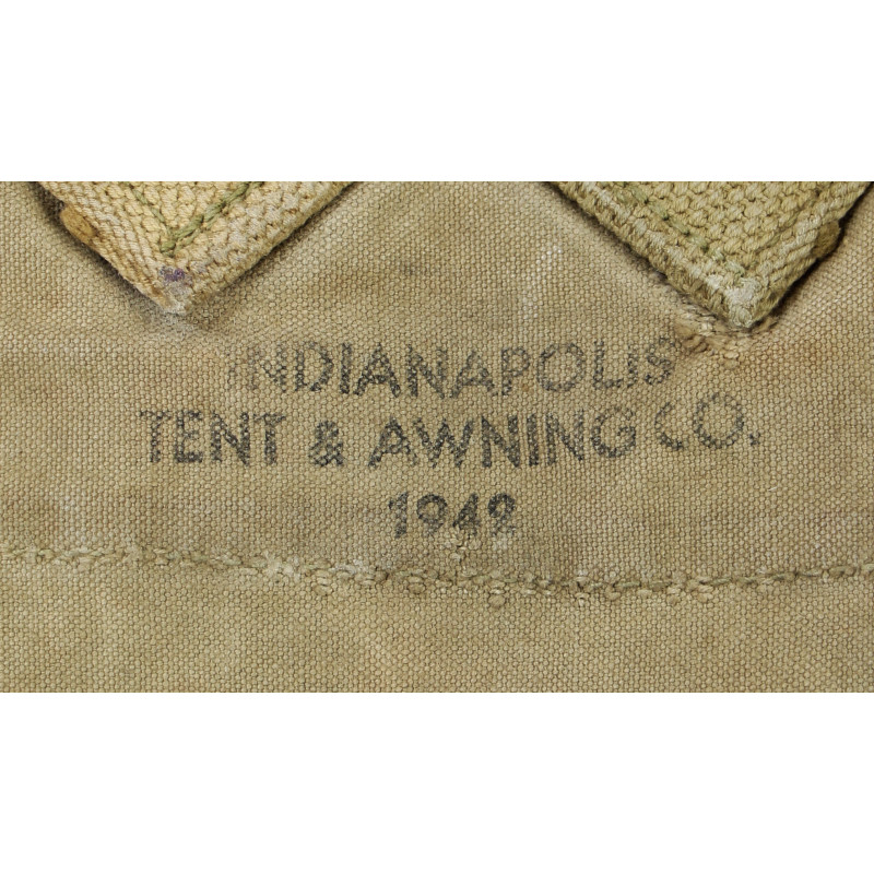 Havresac M-1928, INDIANAPOLIS TENT & AWNING CO. 1942