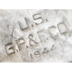 Gourde US, complète, avec housse USMC, P2