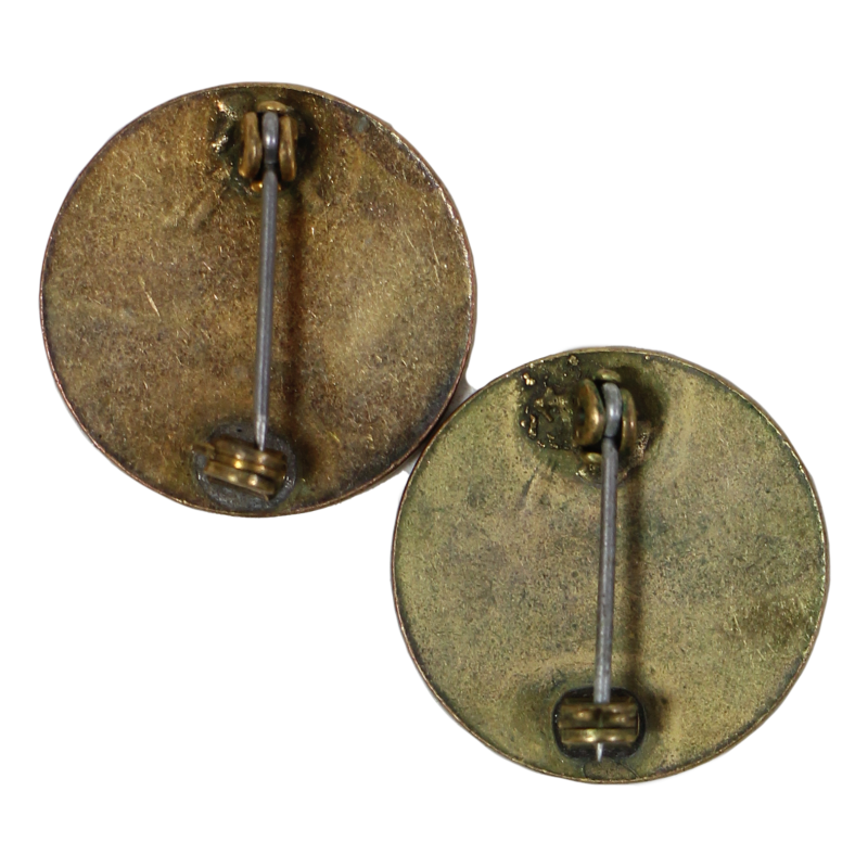 Paire de crests, 102nd Infantry Division, à épingle