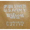 Bag, Speed, Leather, Wilson, SPECIAL SERVICES U.S. ARMY