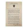 Message, General Dwight Eisenhower, 5 juin 1944