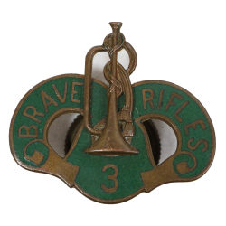 Crest, 3rd Mechanized Cavalry Group, AMCRAFT, à vis