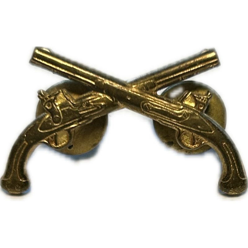Insignia, Collar, Officer, Military Police (MP), A.E. Co. Utica., CB