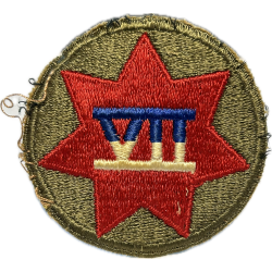 Insigne, VII Corps, US Army, Utah Beach, Ardennes