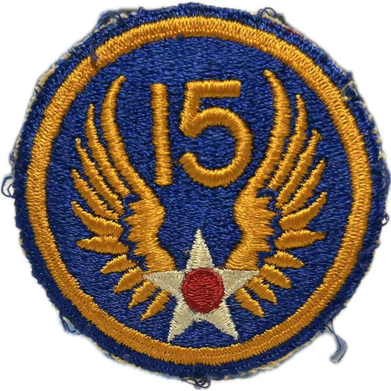 Insigne, 15th Air Force, MTO