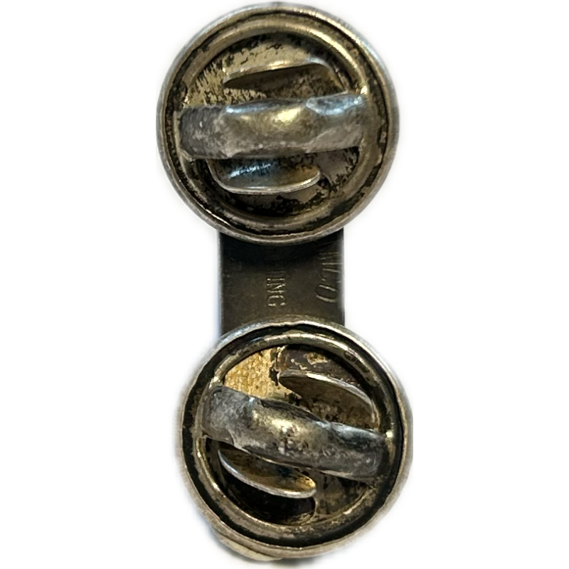 Rank, Insignia, Lieutenant (Junior Grade), U.S Navy, AMICO Sterling, Pinback, Vanguard, Miniature