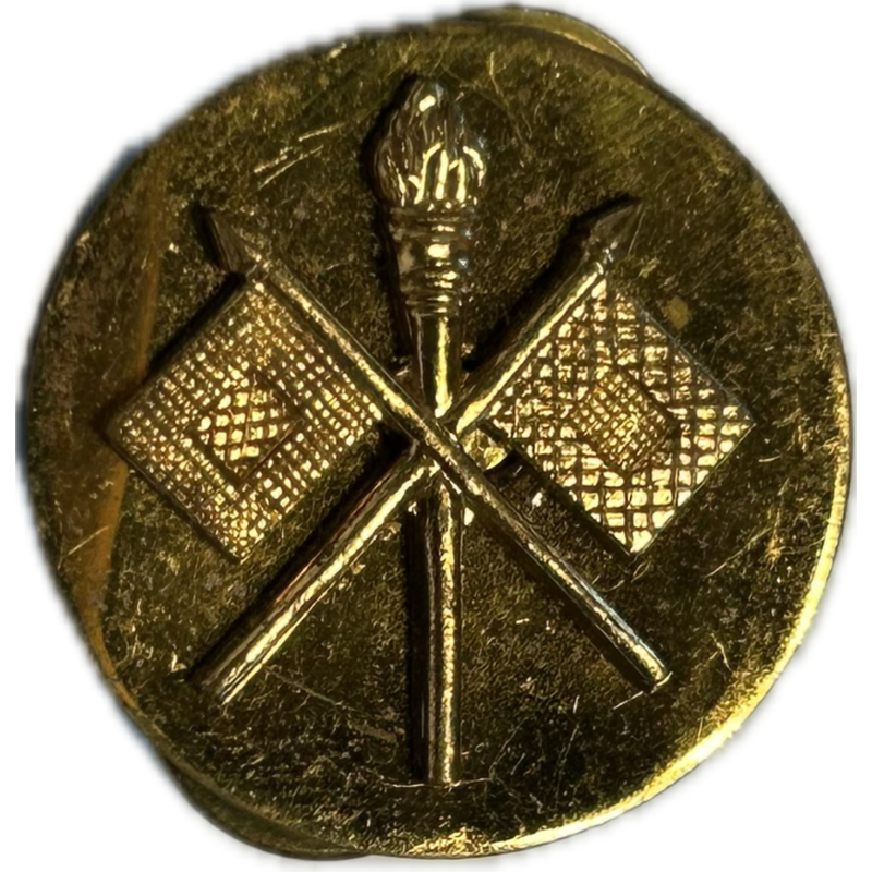 Disque de col Signal Corps, GEMSCO N.Y., à pin's
