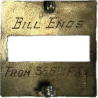 Paire de grades de Captain, Bill Enos, 356th Field Artillery Bn., 94th Inf. Division, Sterling