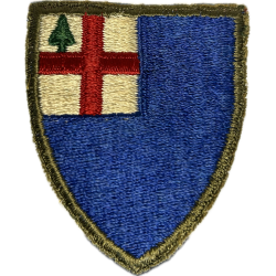 Insigne, US Army, XI Corps, 1er type