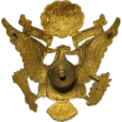 Insigne de casquette officier, US Army, British Made, J.R. Gaunt