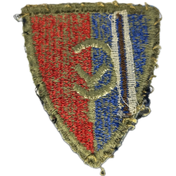 Insigne, 38th Infantry Division, dos vert 1943