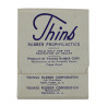 Boîte de préservatifs, Thins, 'Service Packet', YOUNGS RUBBER CORP.