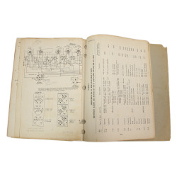 Manuel technique, USAAF, Radio Set SCR-274-N, 1943