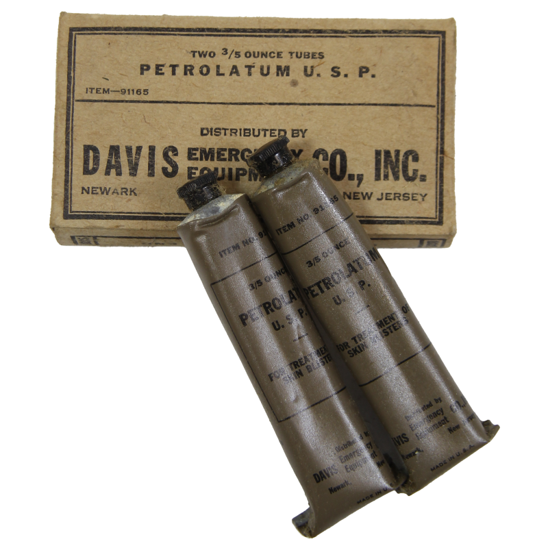 Tubes de petrolatum Item N° 91165, DAVIS CO. Inc.
