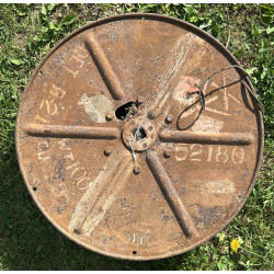 Equipment, Reel, DR-4, 394th Signal Co., Aviation, Normandy