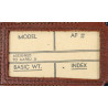 Adjuster, Load, Glider Waco CG-4A, USAAF