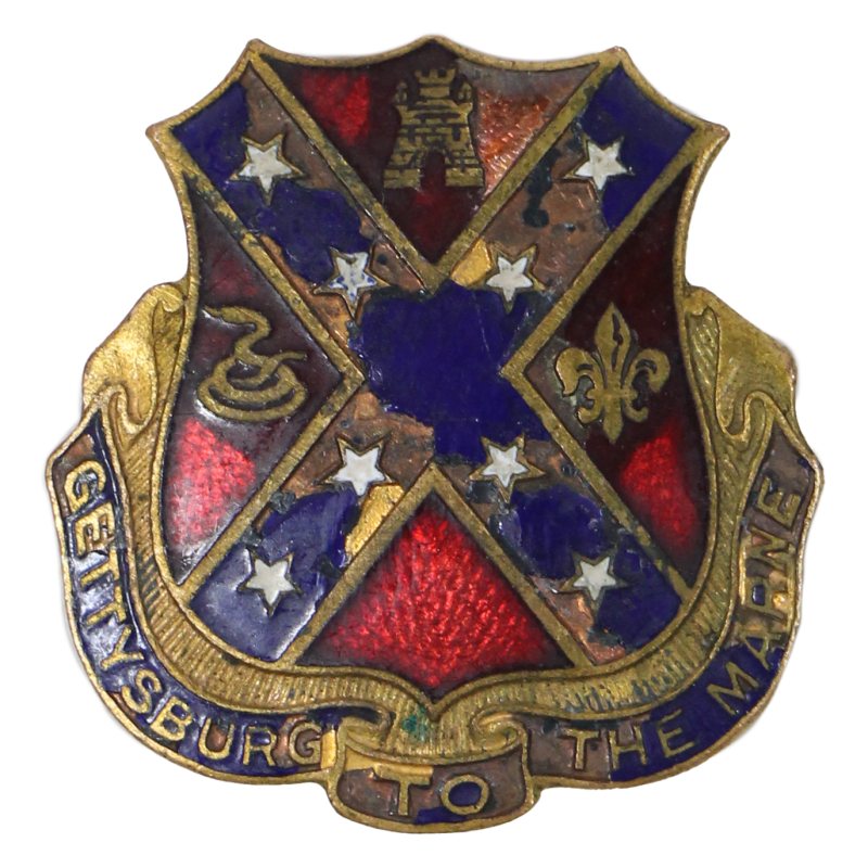 Crest, DUI, 107th Field Art. Bat., 28th Inf. Div., SB
