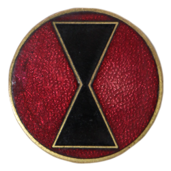Crest, DUI, 7th Infantry Division, PB