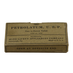 Tubes de petrolatum Item N° 91165, MINE SAFETY APPLIANCES