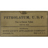 Tubes de petrolatum Item N° 91165, MINE SAFETY APPLIANCES