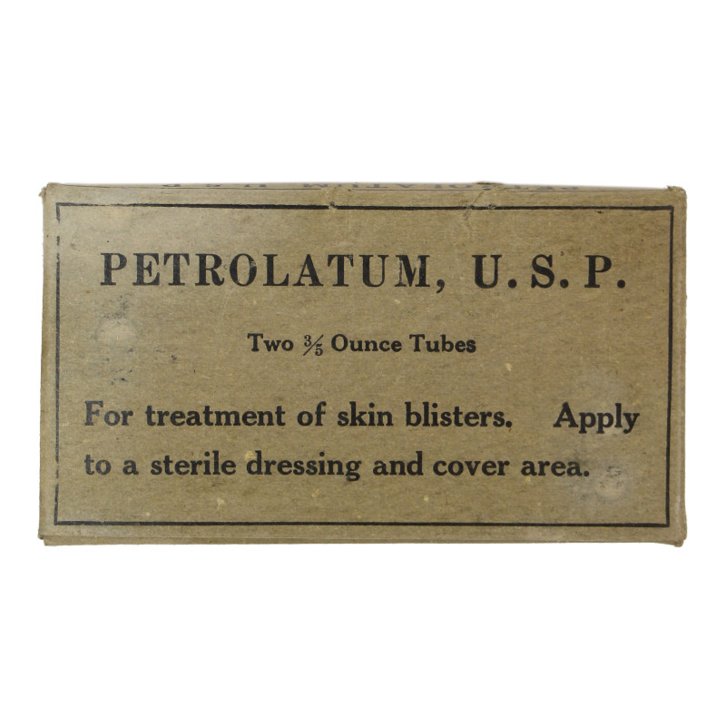 Set, Petrolatum, Two 1/2 ounce tubes, MINE SAFETY APPLIANCES