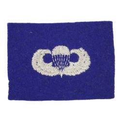 Badge, Parachutist's, 'Jump Wings', US Army, British-Made, Cloth, 504/509th