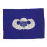 Brevet de parachutiste, US Army, British-Made, brodé sur feutrine, 504/509th