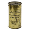 Can, Biscuits, US Navy, Emergency Rations For Life Rafts and Boats, Untouched, 1944