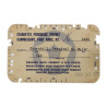 Permis de conduire, Maj. Percival Churchill, US Army