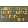 Mine antichar M7A2, 1944, inerte