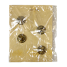 Insignia, Collar, Pair, Infantry, Officer, Wolf-Brown