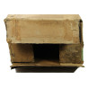 Carton de ration V1s, cigarettes Chesterfield, mars 1944, vide