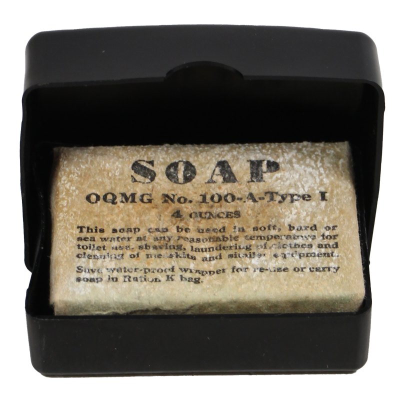 Box, Soap, Plastic, with US Army Soap, Type I