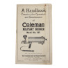 Burner, Coleman, Model No. 527, with Sterilizer, Burrows Metal Mfg. Co., USAMD