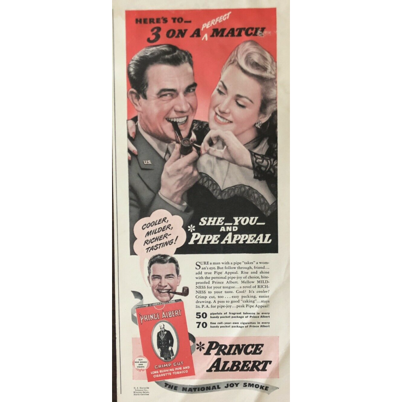 Tin, Tobacco, PRINCE ALBERT, Crimp Cut, Empty