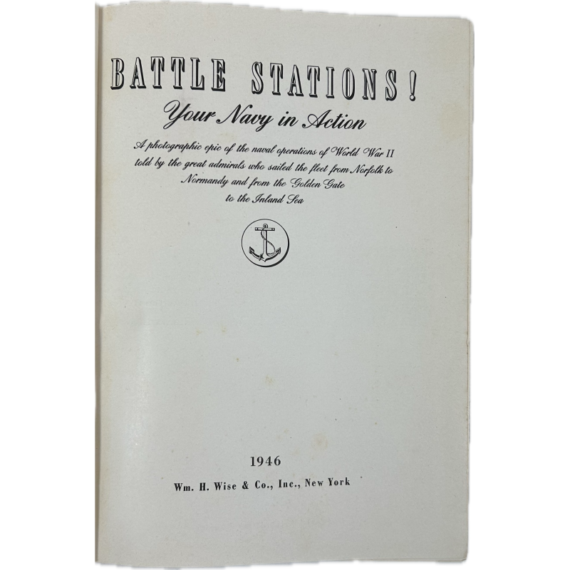Book, Battle Stations! Your Navy in Action, 1946