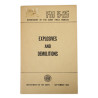 Manual, Field, FM 5-25, Explosives and Demolitions, 1954